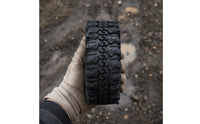 RC Crawler Tire with Sponge Insert Deep-Pattern RC Model Vehicle Tire Sidewall Support Wheel Foam Insert for Hobbyists