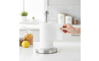 Countertop Paper Towel Holder Rust-Proof Paper Towel Holder with Weighted Base Modern Portable for Kitchen