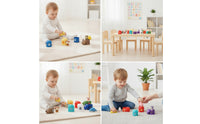 20 Pieces Educational Animal Matching Toy Colorful Number Matching Toy Learning Interactive for Toddlers, Playroom, Preschool