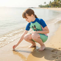 Kids 2mm Thermal Swimsuit Jellyfish Protection Single Piece Thermal Swimsuit Children's Neoprene Water Guard Flatlock Stitching