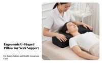 Slow Rebound U-Shaped Lash Pillow Breathable Material Eyelash Extension Pillow Washable for Beauticians, Estheticians, Spas, Spa, Home Use