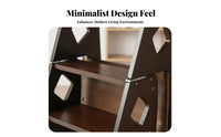 Transformable Ladder Chair Foldable Step Stool Space Saving Household Furniture for Residents, Seniors, Indoor, Kitchen, Living Room