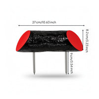 Wood-Grain Golf Tee Marker with Ground Spike Secure Golf Tee Marker Slim Lightweight for Golfers