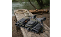 Multiple Pockets Mesh Fishing Vest Front Zipper Sleeveless Fishing Vest Wide Shoulder Straps Outdoor Wear Open Back