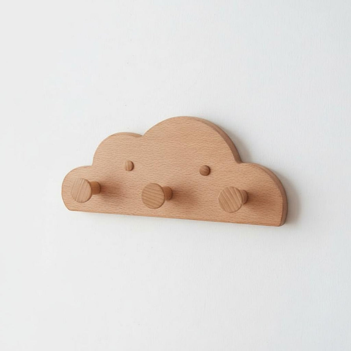 NimbusShaped Display shelf with pegs Minimalist & design Hanging Rack for Children