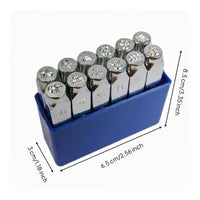 Astrological Punch Set   Symbol Stamping Tool Custom Pattern Jewelry Stamping Kit for Craft Makers