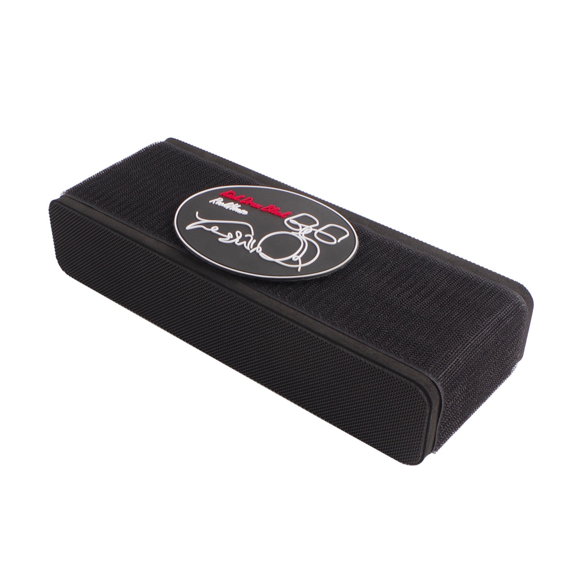 Textured Cover Bass Drum Anti-Slip Pad EVA Core Bass Drum Stop Pad Guard