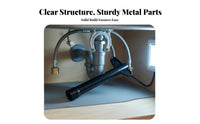 Faucet U-Shaped Plate Fastener Sturdy Brass Faucet Installation Socket Tool for DIY Hobbyists