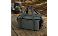 Waterproof Camping Cookware Organizer Oxford Cloth Camping Equipment Bag Mesh Pocket Cookware Storage Bag Zippered