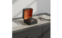PU Leather Watch Case Luxury Single Watch Gift Box Wristwatch Storage Box Soft Interior Lining Square Presentation Case