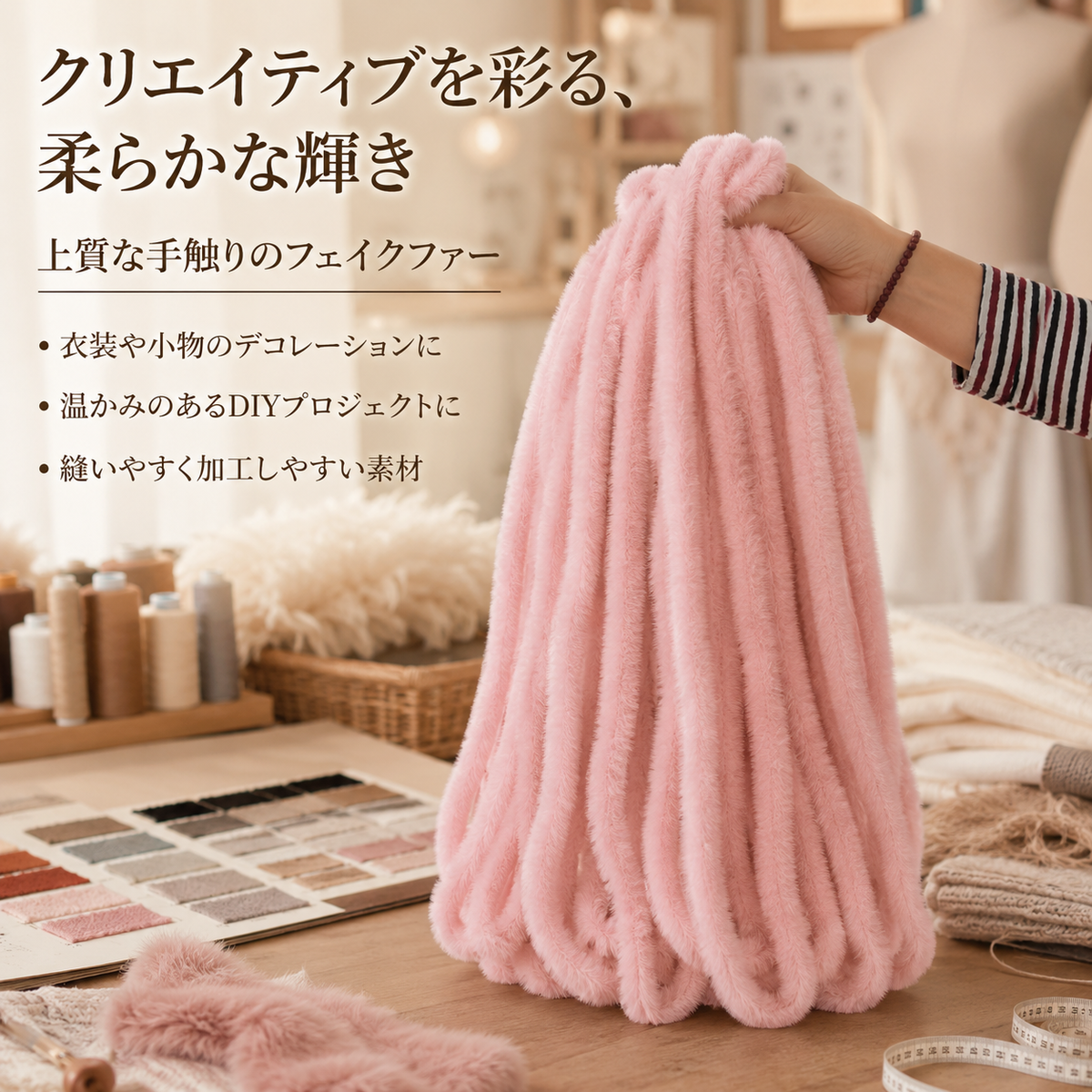 faux fur trim