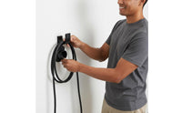 Secure Hold J1772 Charger Holder Space Saving Type2 Charger Hook Mount Tangle Uncluttered for Parking Area
