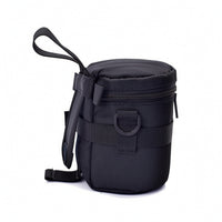 Shockproof Padded Lens Case with Carry Loop Portable Camera Lens Case with Zipper Reinforced Universal for Photographers