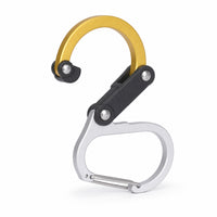 Lightweight Mountaineering Buckle Portable Quick Hook Compact Carabiner Heavy Duty for Everyday Carry, Camping