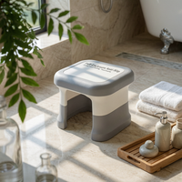 Squat Toilet Converter Seat Portable Bathroom Aid Easy to Clean for Elderly