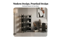 Space Saving Multi-Level Rolling Cart adaptable Use 4-Tier Mobile shelf unit Slim Design Tiered Shelving Unit Easy Assembly for Homeowners, Office Workers, Living Room, Narrow Spaces, Bedroom, Classroom