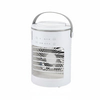 Cools and Humidifies Desktop Misting Fan 3-in-1 Function USB Cooling Fan Quiet Operation for Office Workers, Students, Bedroom, Dorm Room
