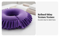Removable Cover U-Shaped Prone Pillow Soft Velvet Material U Shaped Face Pillow Easy to Clean for Estheticians, Chiropractors, Home, Bedroom