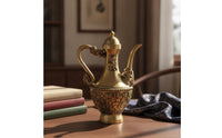 Beverage Pot Ornament Traditional Chinese Decorative Beverage Pot Retro Pitcher for Tabletop, Tea Room