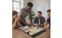 Basketball Tactic Dry-Wipe boardErase Basketball Tactic Board for Team Meetings