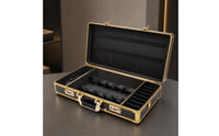 Hair Tool Case Lockable Barber Supplies Case Portable Hairdresser Organizer for Barbers, Barbershop