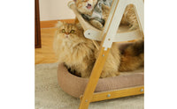 Double Layer Cat Hammock 2-in-1 Double Layer Cat Bed Pet Resting Station