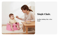 Inflatable Learn-to-Sit Sofa Supportive Backrest Sitting Assistant for Toddlers
