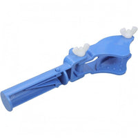 Extended Arm Blue Mounting Clamp Curved V-Pad Clamp