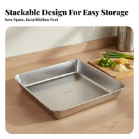 Stackable Ingredient Tray Multi-Compartment Kitchenware Keeps Kitchen Organized