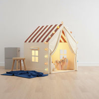 Safe and Kids Play Tent House Large Space Princess Castle Tent Portable Indoor Play Castle Sturdy Metal Frame for Toddlers