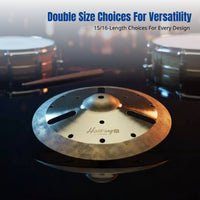 Effect Cymbal, Hi-Hat Cymbal, B20 Alloy Handmade, Drum Kit, Jazz Drum, Hole Pattern, Double Process, Unique Look