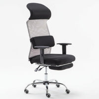 Ergonomic Design Reclining Highspine Chair with Footrest effortless Rolling Casters Reclining Task Chair with Footrest Adjustable Headrest Office Furniture sturdy Duty for Study Room, Studying
