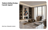 Luxury arcd Sofa Italian design Living Room Furniture Modern Design Couch for wealthy Individuals, Homeowners, Villa, Penthouse, leisure Space