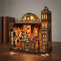 Home Decor Craft DIY Wooden Model Toy Miniature Room Scene Easy Assembly Cut