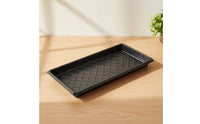 5 Pieces Propagation Tray without Holes Rigid Nursery Flats Crack-Resistant Plant Trays for Growers, Gardeners, Balcony Gardening