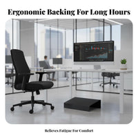 Non-Slip Surface Adjustable Under-Desk Footrest Foldable Angled Foot surface Portable Ergonomic Equipment robustDuty Frame for Remote Workers, Students, video game enthusiasts, Study Room, Gaming Setup