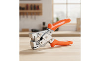 Hemming Plier with Return Ergonomic Straight-Jaw Forming Pliers Portable Hand Seamer for Home Handypersons