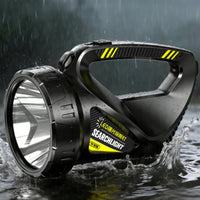 Digital Display Rechargeable LED Searchlight Carry Handle Handheld LED Searchlight Long Range Handheld Beam Light Super Bright