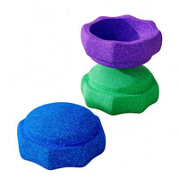3 Pieces Balance Stepping Stones Expanded Polypropylene Material Stepping Stones Set Obstacle Course Toy Textured Surface