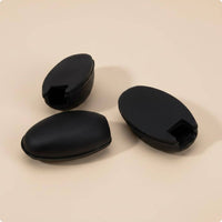 3 Pieces Easy to Install Sax Side Key Pad Comfortable Grip Saxophone Palm Pad Pressure Relief for Practice, Performance