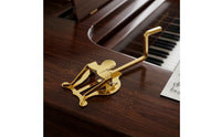 French Brass Lyre Compact Marching Lyre Metal Accessory for Practice