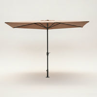 Outdoor Umbrella with Adjustable Pole Sun-Protection Deck Umbrella Waterproof for Terrace