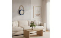 Mute Nordic Aesthetic Wall Wall Timepiece Quartz Movement Home Decor Retro for Office