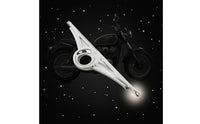 Chrome Rear Trunk Lock Cover Reflective Finish Rear Trunk Lock Cover Circular Opening