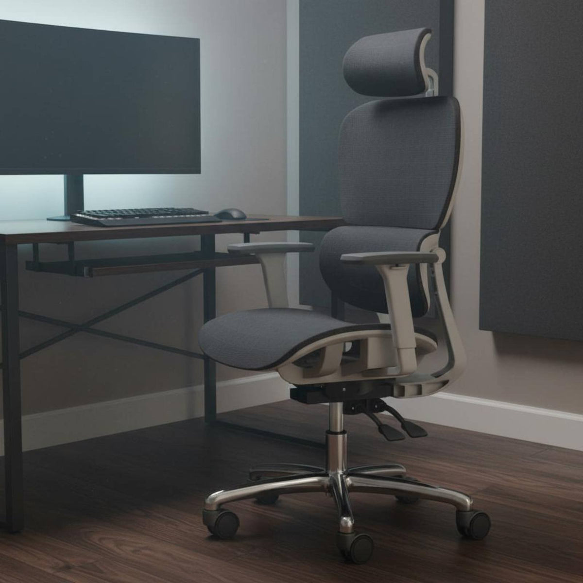 Support Ergonomic Office Chair High Back Mesh Chair for Gamers, Students, Study Room