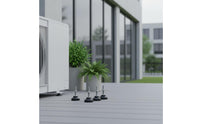 Air Condition Vibration Damper Wear-Resistant Air Condition Condenser Mount Easy Installation Rubber Shock Absorbing Mount for Rooftop, Garage