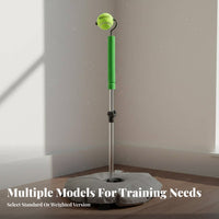 Tennis Serve Practice Tool Improves Hand-Eye Coordination Single-Player Training Tool S Posture Athletic Gear for Adults, Kids, Home, Backyard, Park