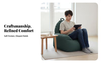 Japanese relaxsign Multi-Person Lounger Relaxed Lounging Bean Bag Chair No Assembly Required Floor Sofa Creative relaxsign for Apartment Dwellers, Young Adults, Sturelaxnts, Balcony, Bedroom, Living Room, Lounge Area