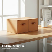 Stackable Drawer Box Minimalist design Desktop Organizer Large Capacity