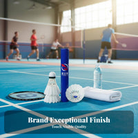 12 Pieces Long-Lasting Badminton Shuttlecock High Quality Feathers Duck Feather Shuttlecock Accurate Flight for Athletes, Beginners